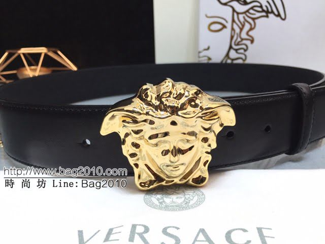 VERSVE男士皮帶 範思哲高端時尚皮帶 範思哲Versace美杜莎頭像裝飾  jjp1285